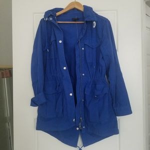 J crew Surplus jacket, royal blue